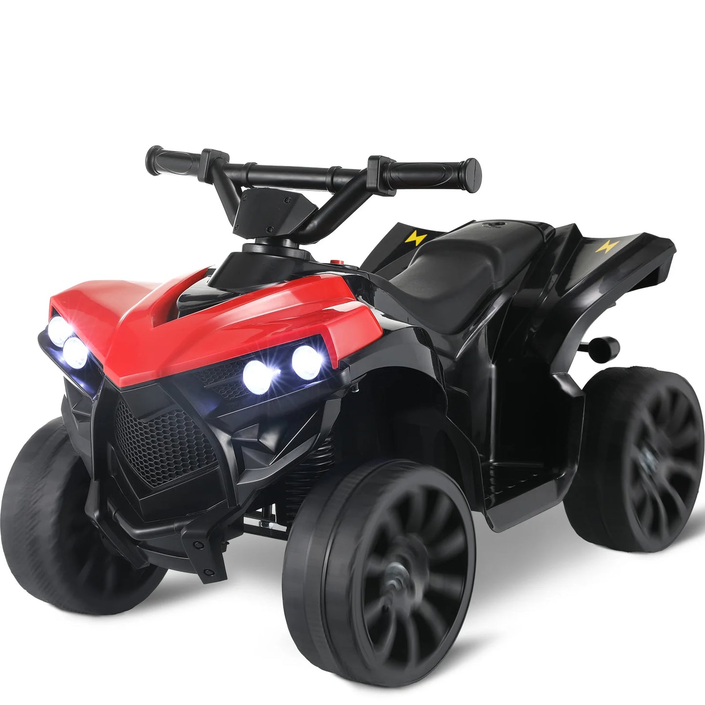Kids Electric Car, 6V Toddler ATV Ride-On Toy, for Kids 1-6 Years Old