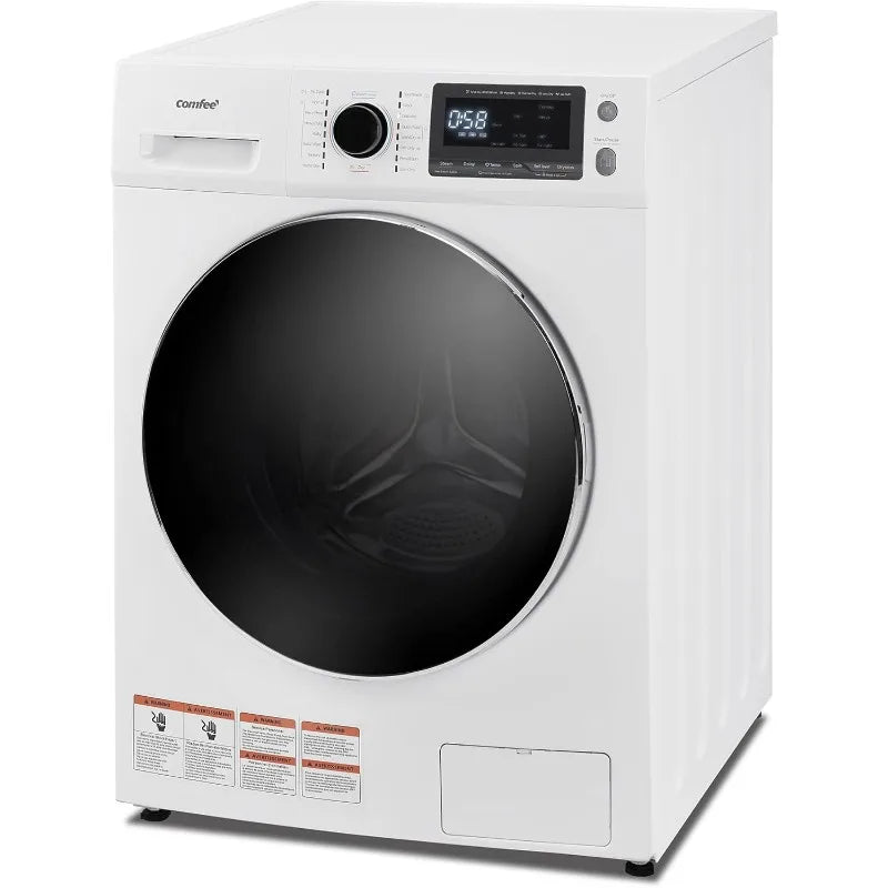 24 "Washer and Dryer Combo 2.7cu.ft 26lbs Washing Machine, Front Load Full-Automatic