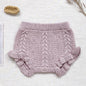 Kids Knitted Shorts Newborn Girls Tassels Shorts Cotton Knitting Design