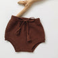 Kids Knitted Shorts Newborn Girls Tassels Shorts Cotton Knitting Design