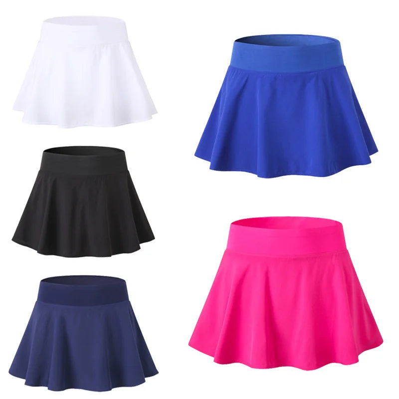 Tennis Skorts Fitness Short Skirt Quick drying Women Sports Tennis Skirt