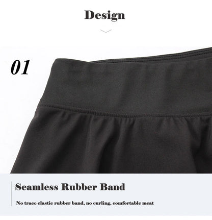 Tennis Skorts Fitness Short Skirt Quick drying Women Sports Tennis Skirt