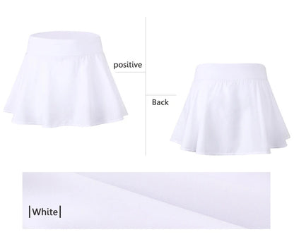 Tennis Skorts Fitness Short Skirt Quick drying Women Sports Tennis Skirt