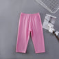 Candy Color Leggings Girls, Calf-Length Cotton Slim pants