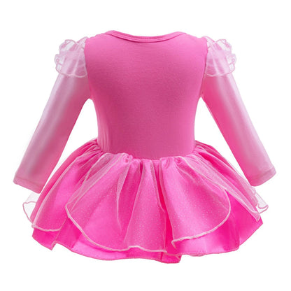 Baby Princess Romper for Girls with Headband 6M 12M Costume