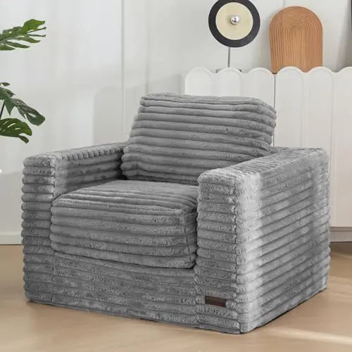 Giant Bean Bag Chair for Adults  Sofa with Pillows and Armrests Large Bean Bag Sofa chair