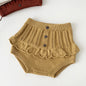 Kids Knitted Shorts Newborn Girls Tassels Shorts Cotton Knitting Design