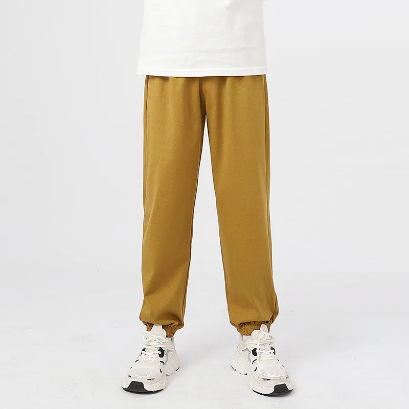 Unisex Toddler Jogger Pants Boys' Cotton Sweatpants Spring Baby Pants Children's Mosquito Trousers Summer Girls' Casual Clothes