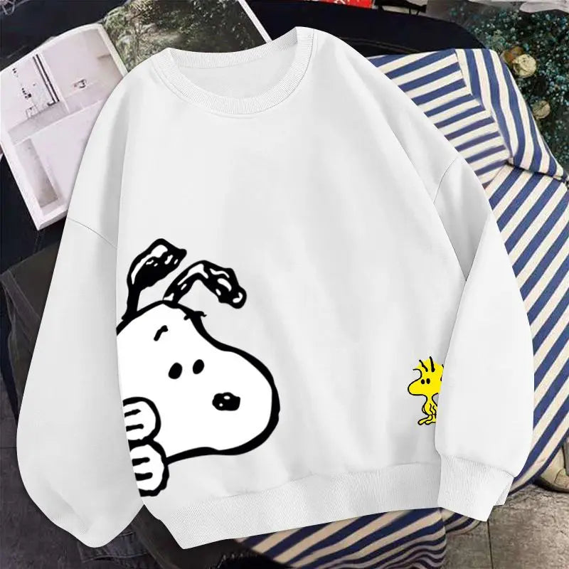 Snoopy Boys and girls sweatshirts shirt long-sleeved sweater coat