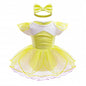 Baby Princess Romper for Girls with Headband 6M 12M Costume