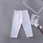 Candy Color Leggings Girls, Calf-Length Cotton Slim pants