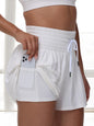 2 in 1 Athletic Shorts for Women High Waisted Gym Yoga running.