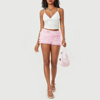 Women's Summer Ruffled Cute Bloomers