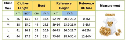 Baby Girl Minnie Mickey Clothing Set Kids Short Sleeve Black White Romper Gold Bloomer Panties Shoes Headband Outfit 0-2 Years