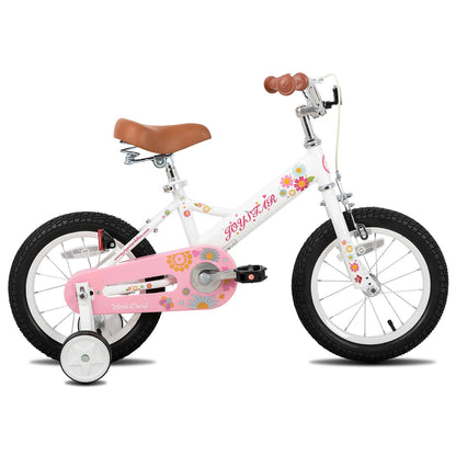 Kids Bike for Ages 2-7 Years kids, 12 14 16 Inch Girls Bikes with Doll Seat & Streamers, Boys Bike with Flag & Plate