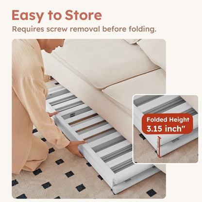 6-in-1 Convertible Mini Crib With Removable Wheels & Mattress, 4 Adjustable Heights, White