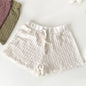 Spring Toddlers Girls Knitted Layered Skirts Ruffles Girls Pleated Skirts