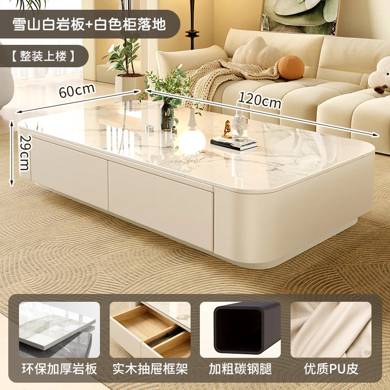 Coffee Table Clear Simple Designer Modern Luxury Decoration Living Room Furniture