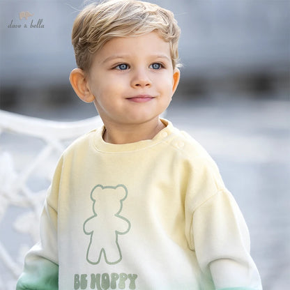 Spring Kids Sweatshirt Brand Boys Girls Cartoon Print Sweatshirts Baby Toddlers
