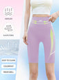 3PC Set Sports Wear Pockets High Waist Lady Yoga Pants Athletic