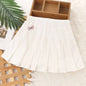 Girls Skirt Summer Cute Outer Wear Casual Simple Pleated Kids Skirt Design 4-10Y