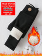 Women's Warm Leggings Soft with Fleece Thermal Pants Gray High Waist Leggings Skinny Thick Velvet Winter Leggings