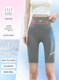 3PC Set Sports Wear Pockets High Waist Lady Yoga Pants Athletic