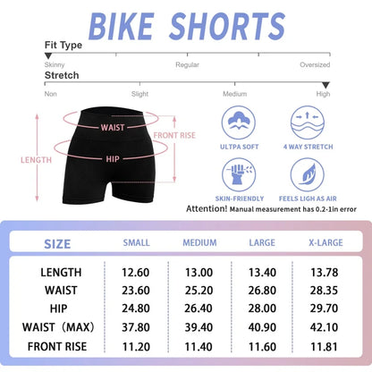 3 Pieces Women Solid Peach Hip Sports Pants Breathable Running Biker Yoga Shorts for Women