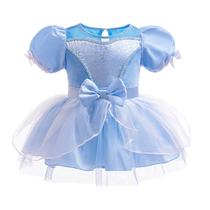 Baby Princess Romper for Girls with Headband 6M 12M Costume