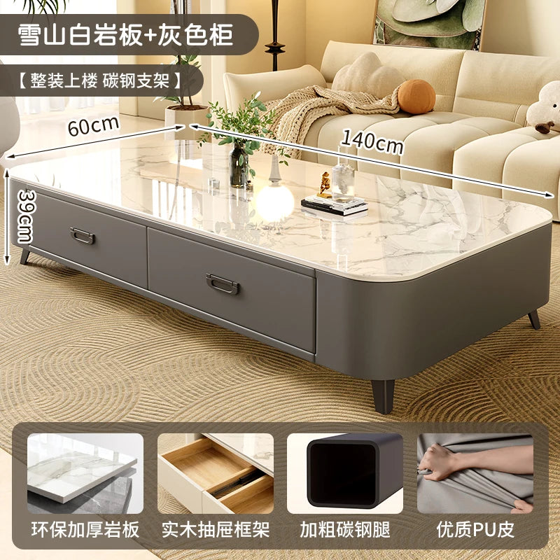 Coffee Table Clear Simple Designer Modern Luxury Decoration Living Room Furniture