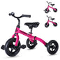Toddlers Tricycle for 2-5 Years Old Boy & Girl with Detachable Pedal And Training Wheels