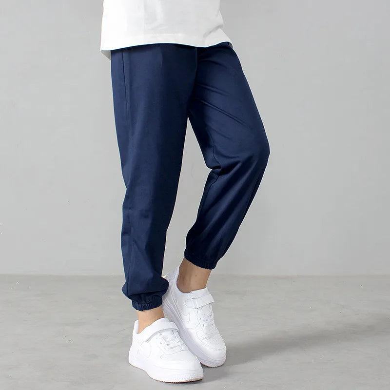 Unisex Toddler Jogger Pants Boys' Cotton Sweatpants Spring Baby Pants Children's Mosquito Trousers Summer Girls' Casual Clothes