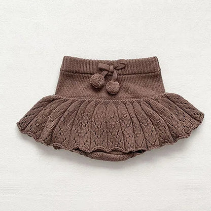 0-4Yrs Baby Girls Knitted Shorts Toddler Baby Girls Shorts