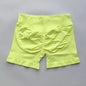 Shorts Seamless Gym Shorts Women, Fitness Sports Low Ribbed Band Workout Shorts