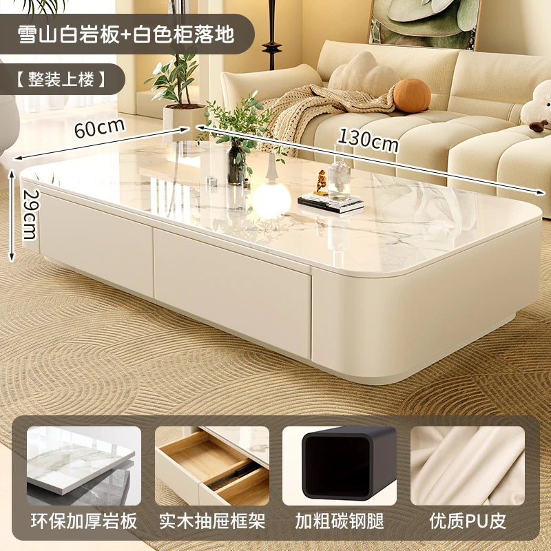 Coffee Table Clear Simple Designer Modern Luxury Decoration Living Room Furniture