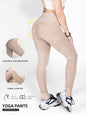 High Waisted Yoga Pants for Women - Tummy Control Workout Leggings with Pockets