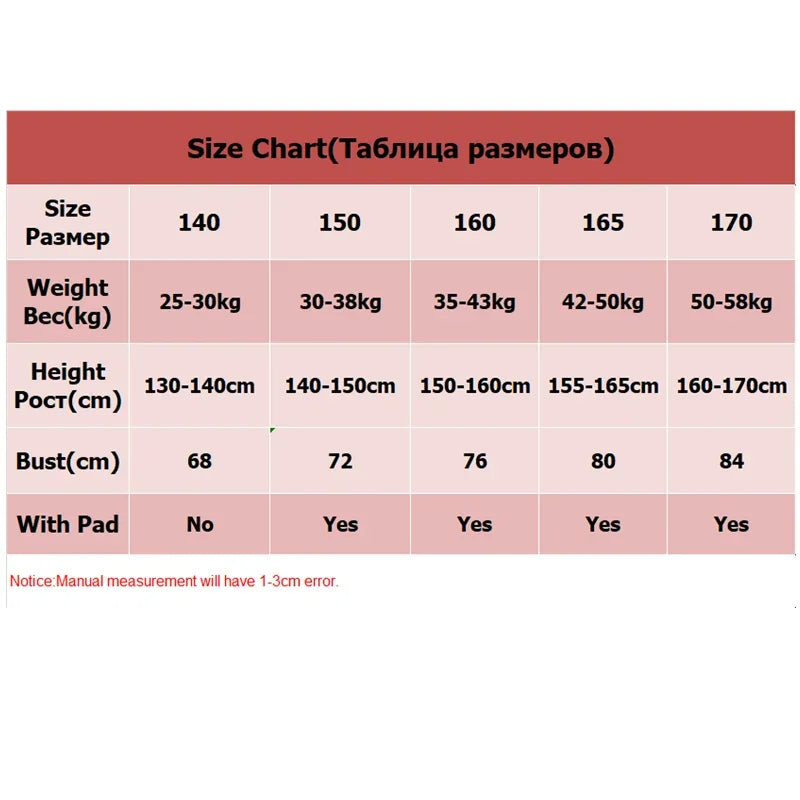 Girls Swimsuit 2 Piece Short Sleeve Swimming Suit  Boys shorts Swimwear Sports Teenagers