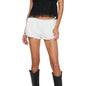 Women s Fashion Shorts Lace Trim  Casual Shorts with Floral Embroidery Detail