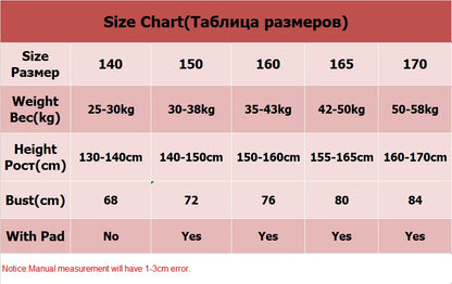 Girls Swimsuit 2 Piece Short Sleeve Swimming Suit  Boys shorts Swimwear Sports Teenagers