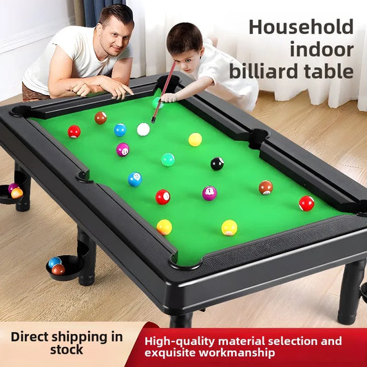 Fun Billiards table game , whole family, enhance parent-child interaction