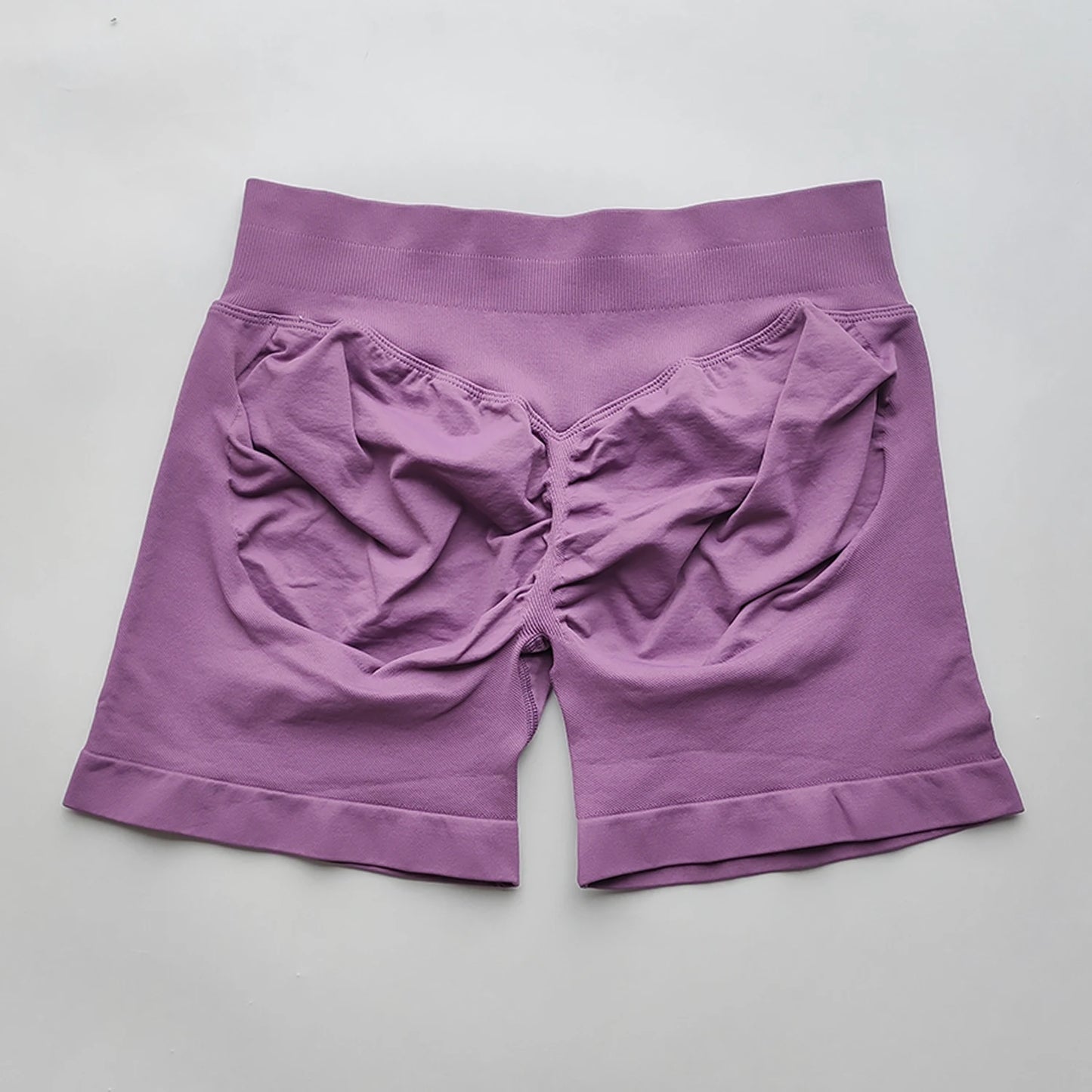 Shorts Seamless Gym Shorts Women, Fitness Sports Low Ribbed Band Workout Shorts