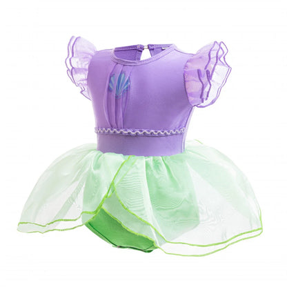 Baby Princess Romper for Girls with Headband 6M 12M Costume