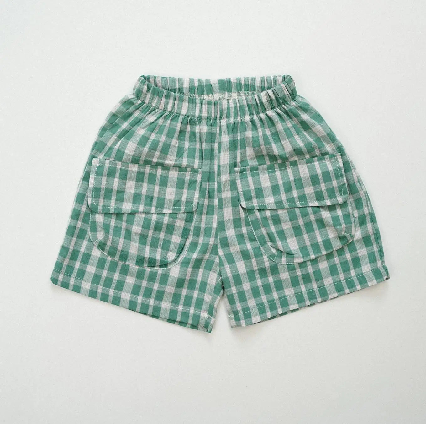 Toddler Shorts Baby Boy Plaid Shorts Girl Shorts