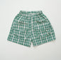 Toddler Shorts Baby Boy Plaid Shorts Girl Shorts