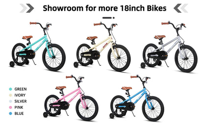 Kids Bike for Boys Girls Ages 2-9 Years Old, 12 14 16 18 Inch BMX Style with Training Wheels