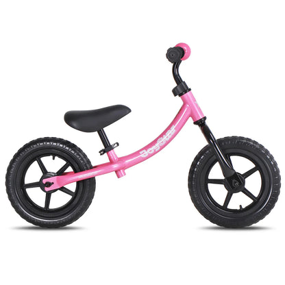 12 Inch Balance Bike for 18months, 2-5 Years Old Boys and Girls, with Adjustable Handlebars