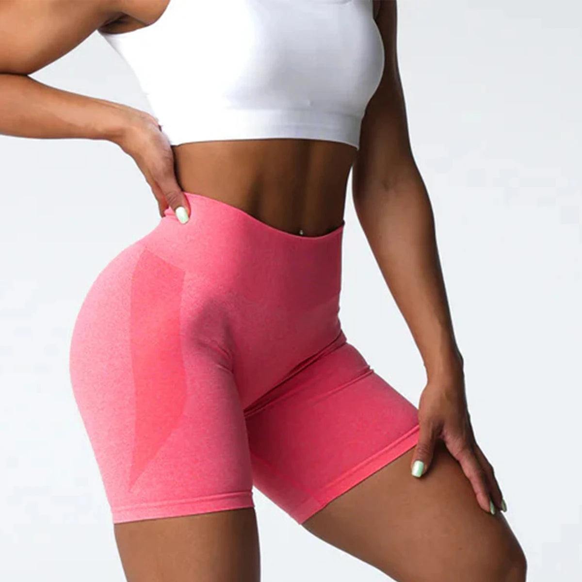 Seamless Shorts Women  Workout Shorts Fitness Yoga Shorts leggings cycling pants