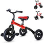 Toddlers Tricycle for 2-5 Years Old Boy & Girl with Detachable Pedal And Training Wheels