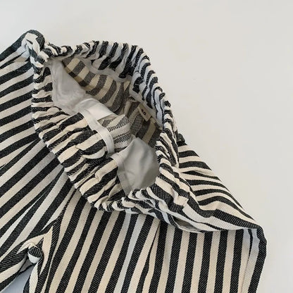 Summer Shorts For Boys Striped  Toddler Cotton