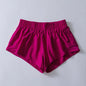 2024 Summer Fitness Sport Running Short with Pocket Reflective Yoga Pant For Women Quick Drying Gym Wear Female Workout Clothing